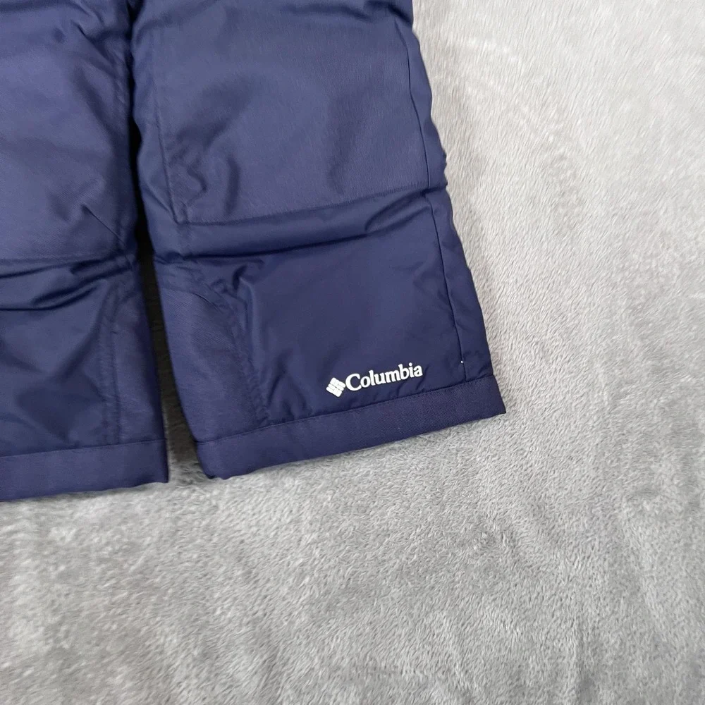 Columbia Bugaboo Snow‎ Pants Youth XXS 4/5 Navy Omni-Heat Ski Winter